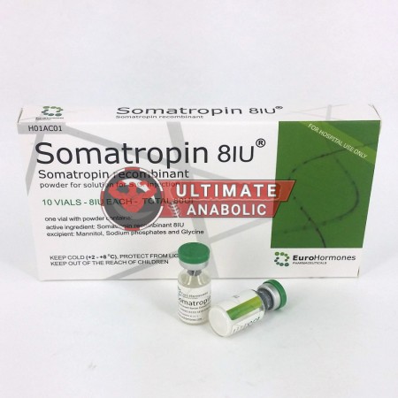 Eurohormones Somatropin 80 IU